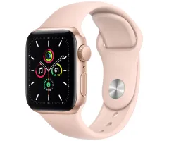 Apple Watch SE 40 мм Алюминий золотистый/розовый песок