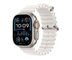 Apple Watch Ultra 2 49mm Белый ремешок из эластомера