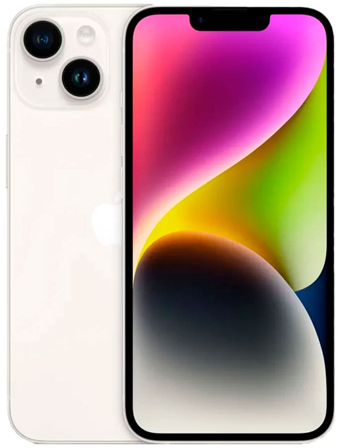 Смартфон Apple iPhone 14 128GB (звездный)