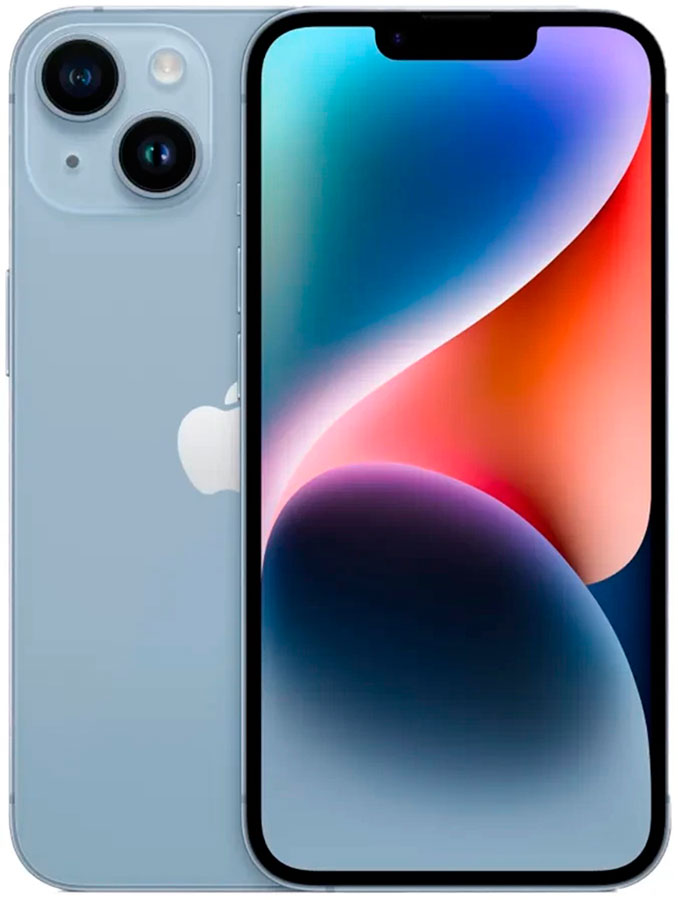 Смартфон Apple iPhone 14 128GB (синий)