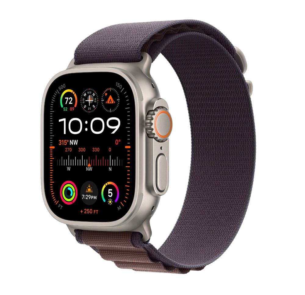 Apple Watch Ultra 2 49mm Индиго текстильный ремешок	 купить в Минске Apple Watch Ultra 2 49mm Индиго текстильный ремешок
