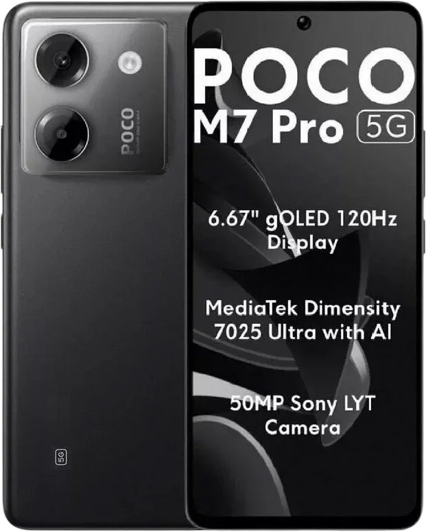POCO M7 Pro 5G 8GB/256GB Черный
