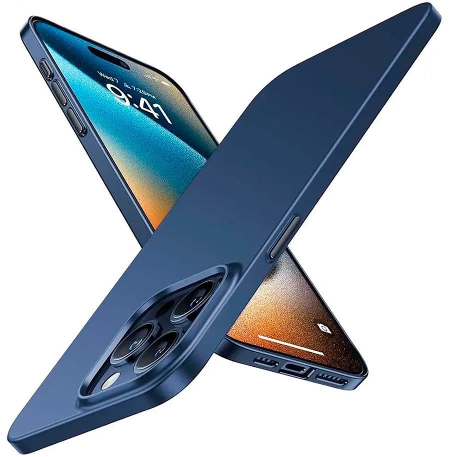 Чехол для iPhone 15 Pro Simple Синий