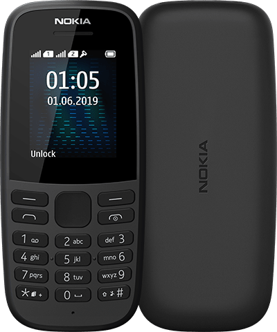 Nokia 105 Dual SIM Черный купить в Минске Nokia 105 Dual SIM Черный