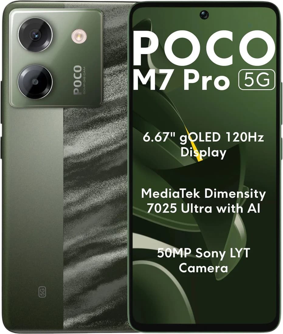 POCO M7 Pro 5G 12GB/512GB Зеленый