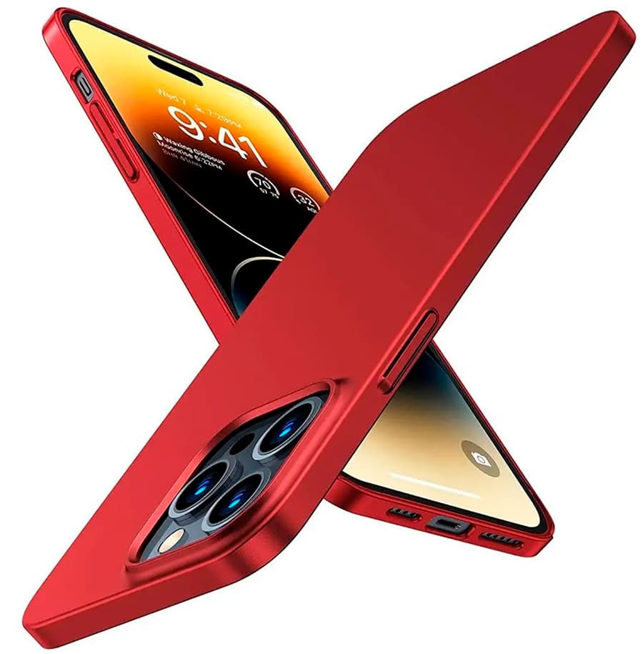 Чехол для iPhone 15 Pro Simple Красный