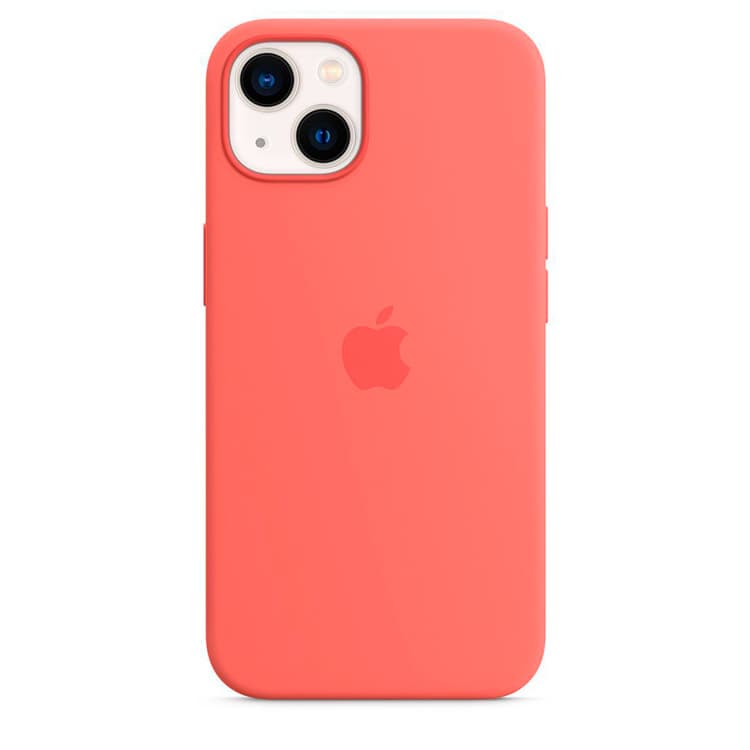 Бампер для iPhone 13 Розовый помело