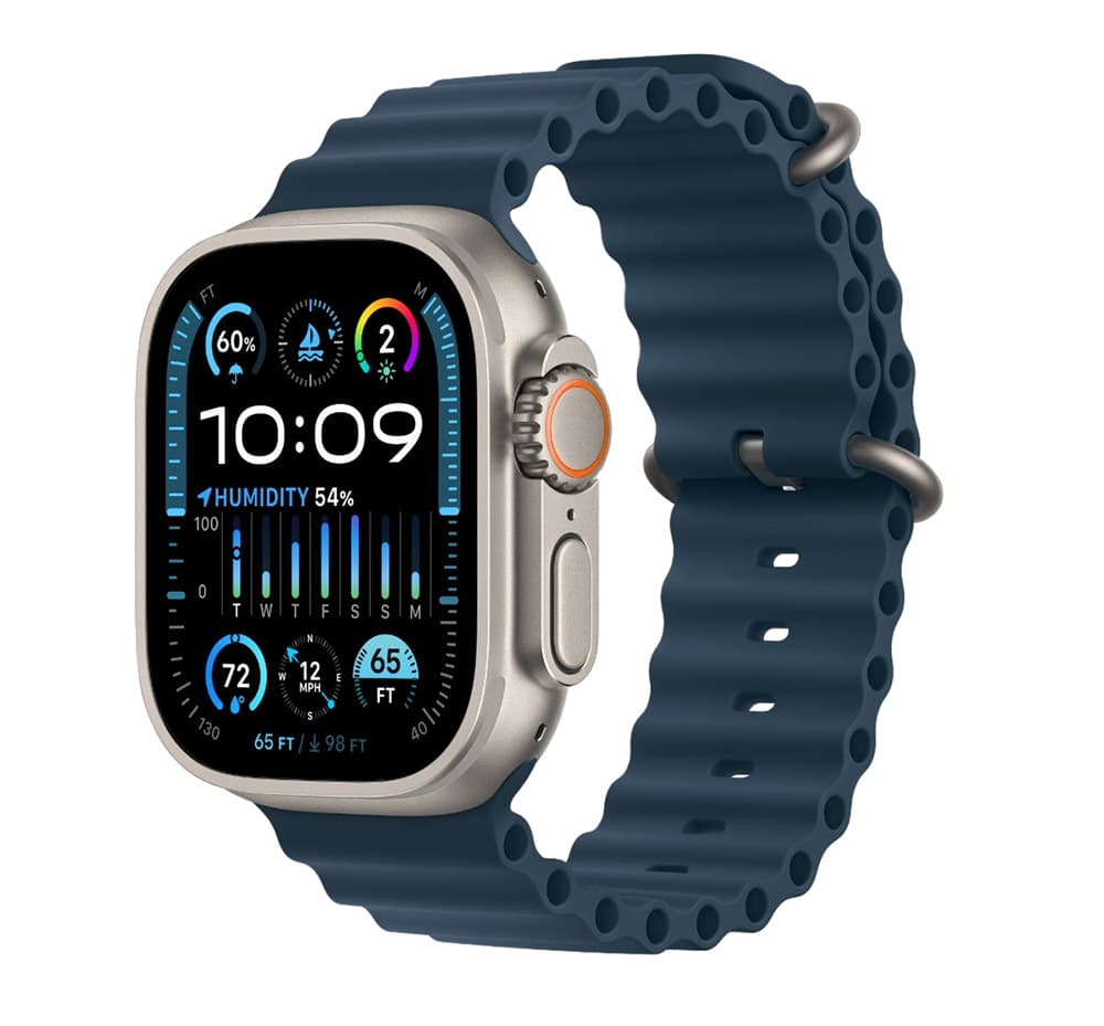 Apple Watch Ultra 2 49mm Синий ремешок из эластомера купить в Минске Apple Watch Ultra 2 49mm Синий ремешок из эластомера