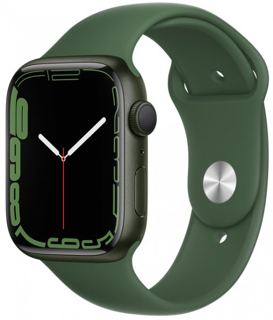 Apple Watch Series 7 45mm Зеленый клевер