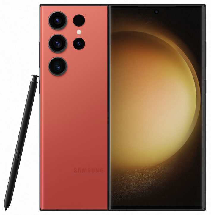 Samsung Galaxy S23 Ultra 8GB/256GB Красный