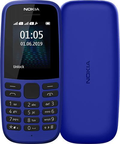 Nokia 105 Dual SIM Синий купить в Минске Nokia 105 Dual SIM Синий