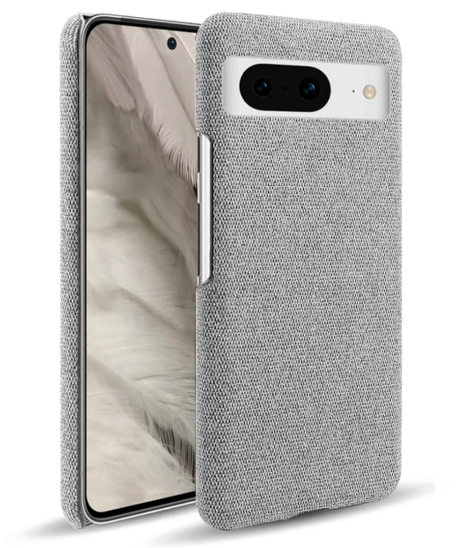 Чехол для Google Pixel 8 Ткань Серый