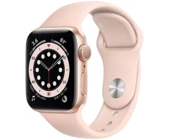 Apple Watch Series 6 44 мм Алюминий золотистый/розовый песок