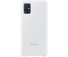 Бампер для Samsung A51 Белый