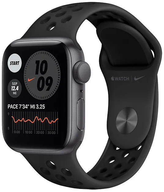 Apple Watch SE Nike 44 мм Черный