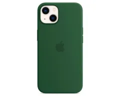 Бампер для iPhone 13 Зелёный клевер