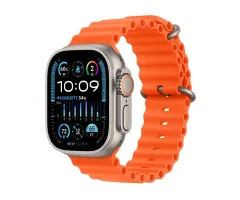 Apple Watch Ultra 2 49mm Оранжевый ремешок из эластомера