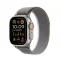 Apple Watch Ultra 2 49mm Зеленый/Серый нейлоновый ремешок