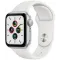 Apple Watch SE 40 мм Алюминий серебристый/белый спортивный